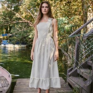 Christy Dawn Claire dress Smoke Stripe small (New version)